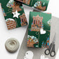Gingerbread Park Landmarks - Gift Wrap Papers