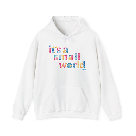 it's a small world -  Adult Hoodie Sweatshirt