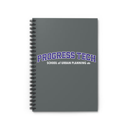 Progress Tech - Spiral Notebook, Ruled Line