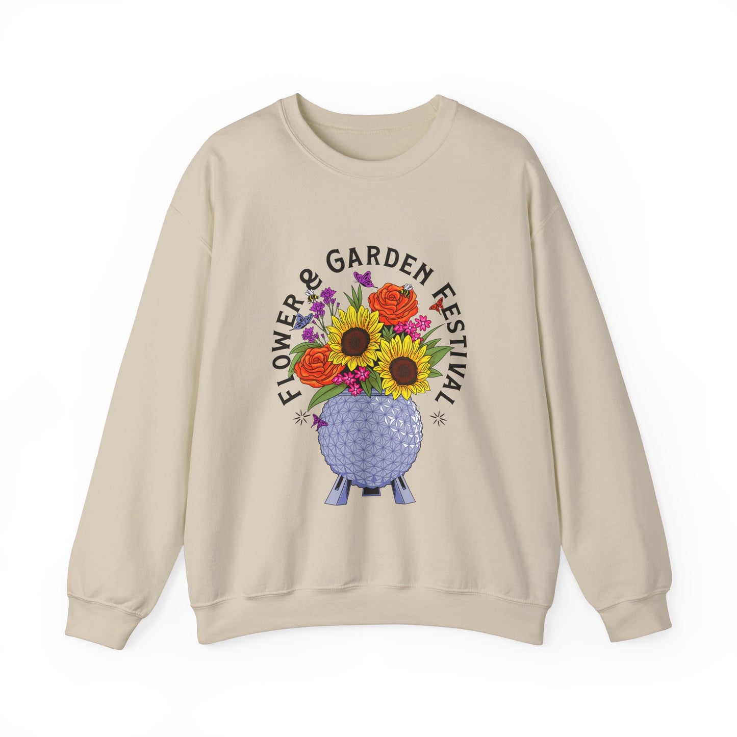 Flower & Garden Festival - Adult Crewneck Sweatshirt