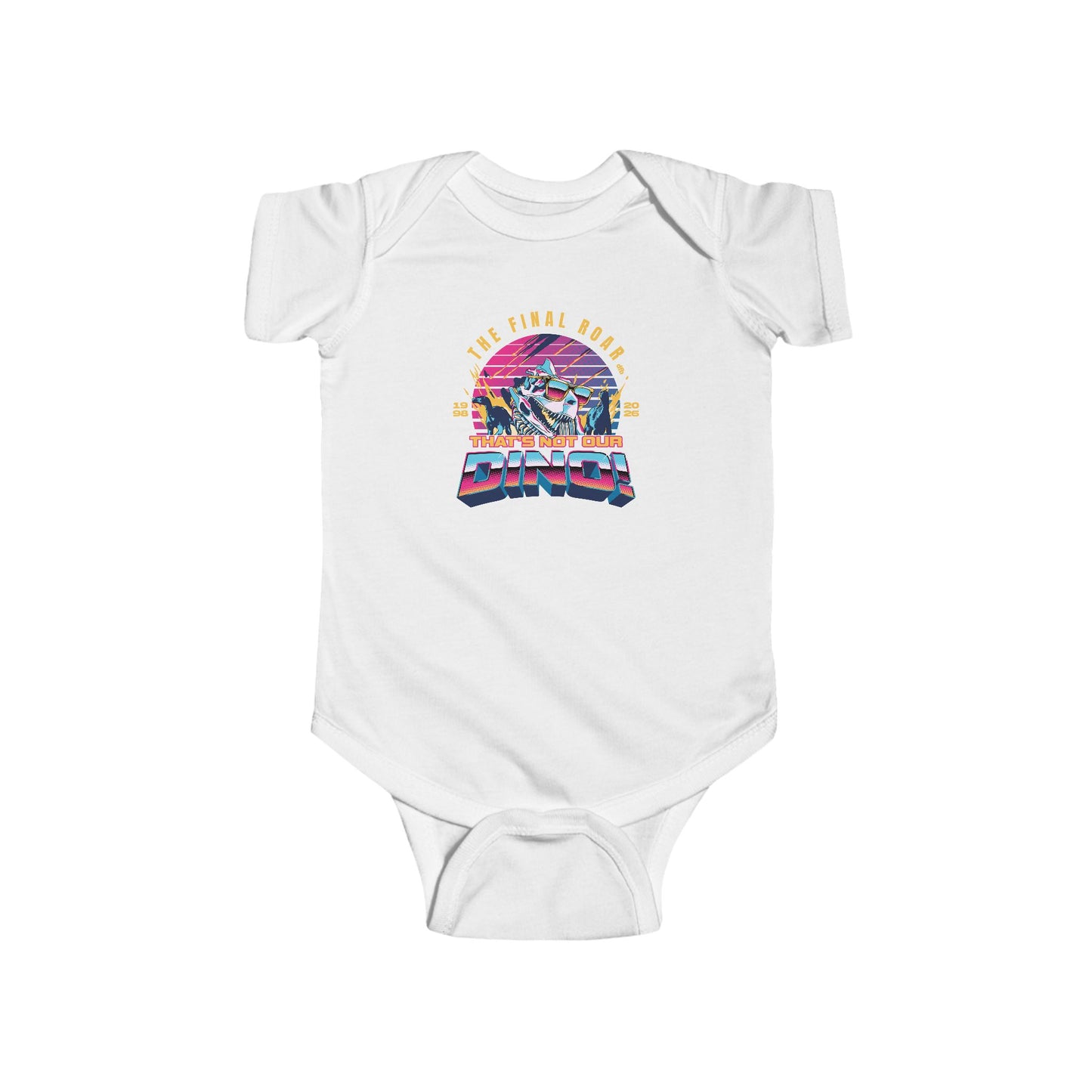 The Final Roar- DINOSAUR - Baby Onesie
