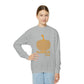 Pumpkin Vibes EPCOT Spaceship Earth Youth Crewneck Sweatshirt