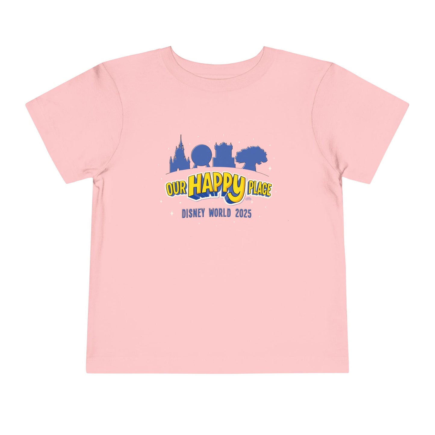 Our Happy Place 2025 - Family Matching Tee - Toddler T-shirt