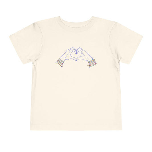 Heart Hands Friendship Bracelets - Toddler T-shirt