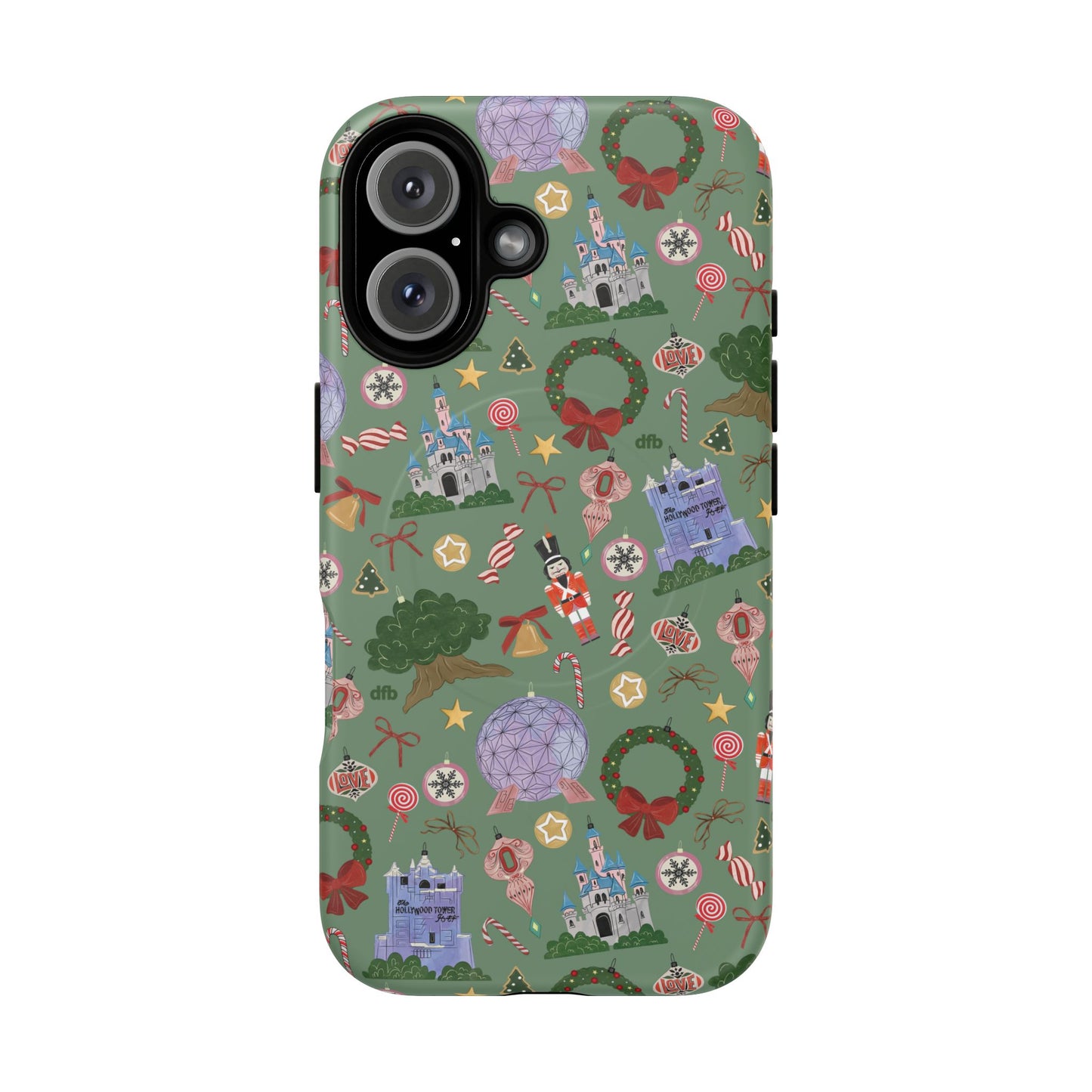 Park Icons Vintage Ornaments - Tough Magnetic iPhone Case