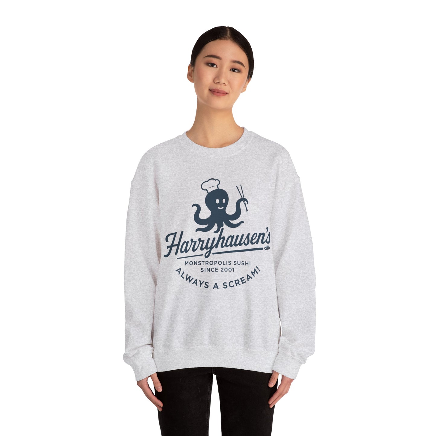 Harryhausen's - Adult Crewneck Sweatshirt
