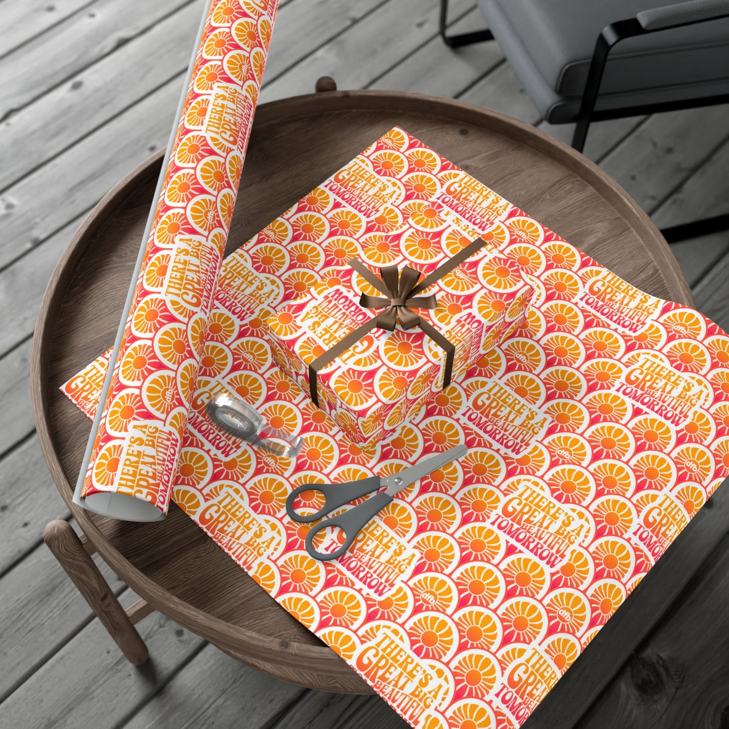 There's a Great Big Beautiful Tomorrow - Gift Wrap Papers