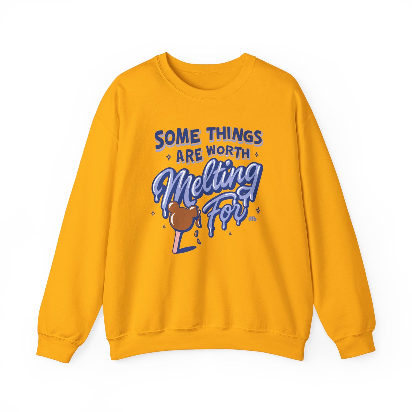 Some Things Are Worth Melting For - Adult Crewneck Sweatshirt