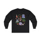 Park Icons Vintage Ornaments - Long Sleeve Tee