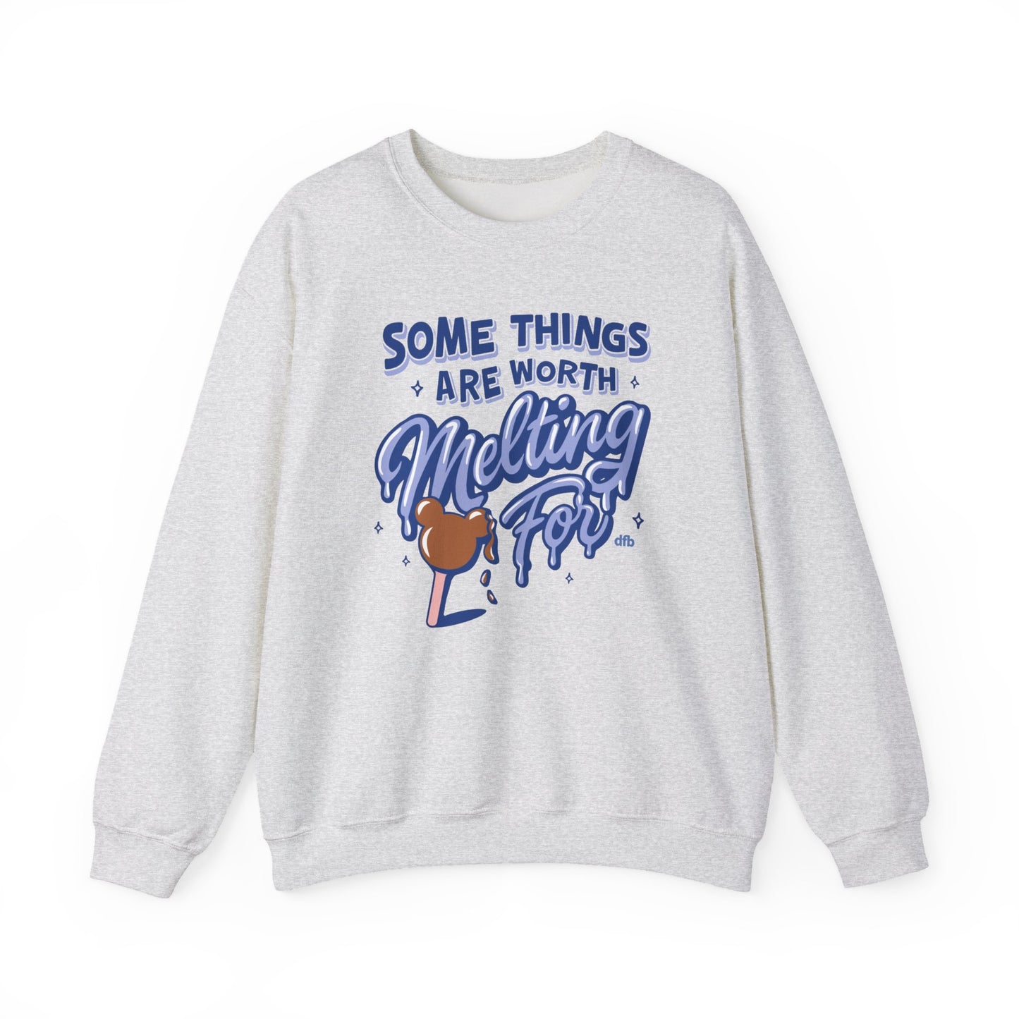 Some Things Are Worth Melting For - Adult Crewneck Sweatshirt