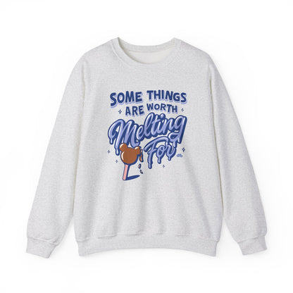 Some Things Are Worth Melting For - Adult Crewneck Sweatshirt