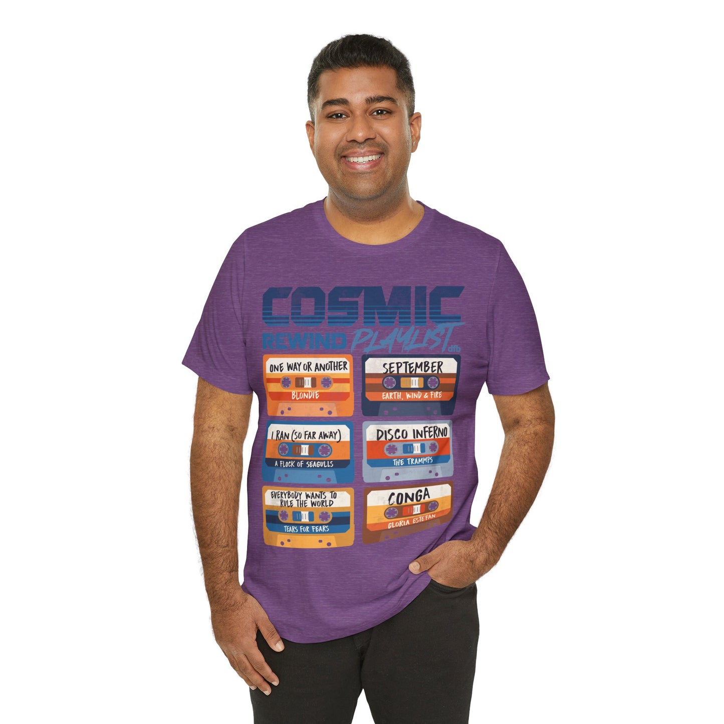 Cosmic Rewind Mixtapes - Adult Tee Shirt