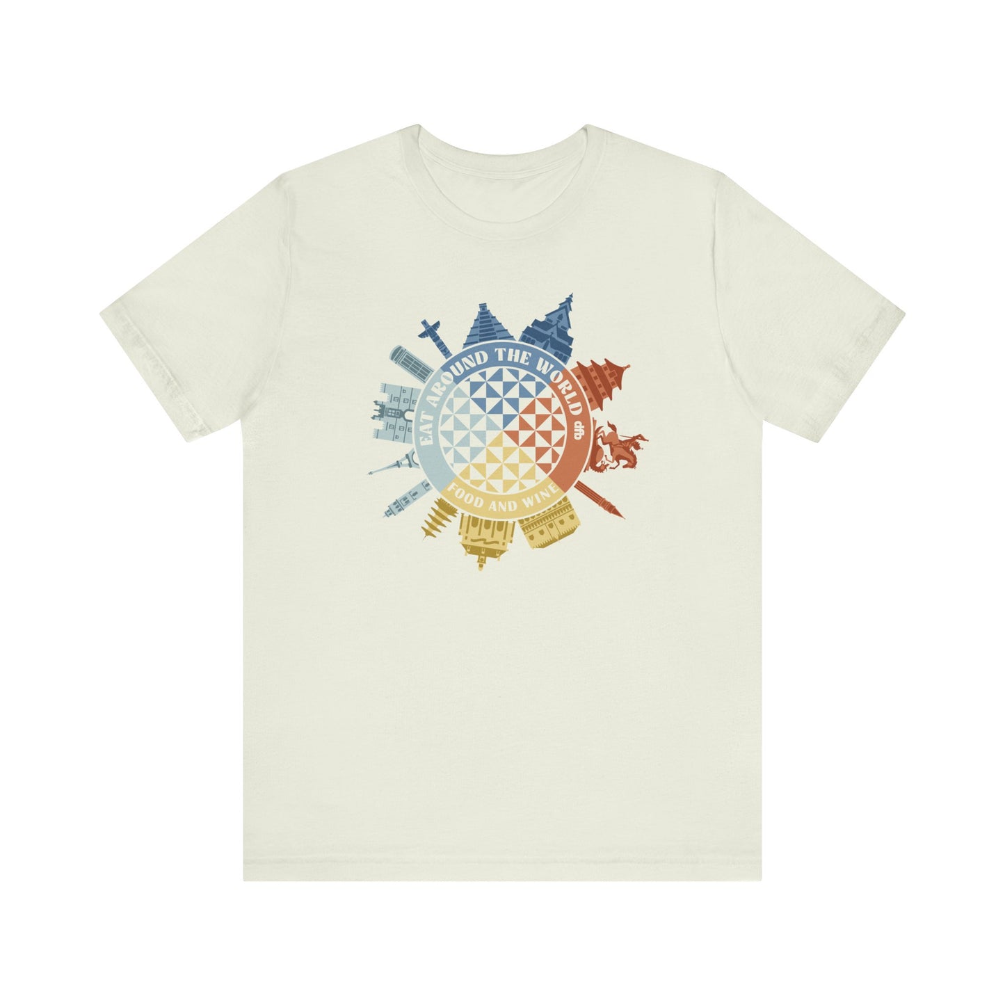 Food & Wine Compass - Adult Tee Shirt