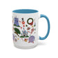 Park Icons Vintage Ornaments - Mug, 11oz and 15oz