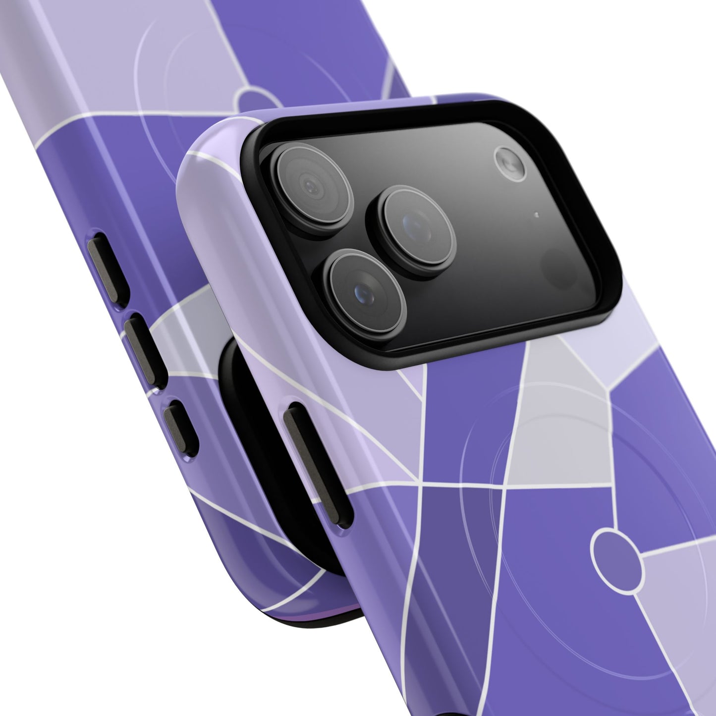 Tomorrowland Purple Wall - Tough Magnetic iPhone Case