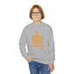 Pumpkin Vibes EPCOT Spaceship Earth Youth Crewneck Sweatshirt