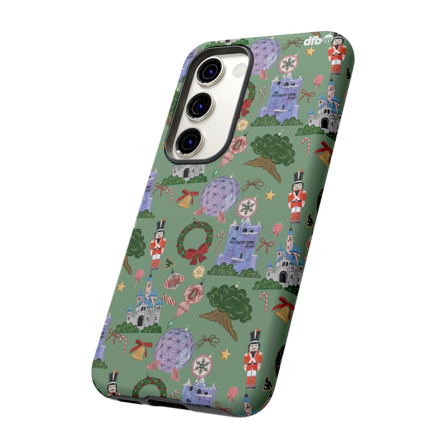 Park Icons Vintage Ornaments - Samsung Galaxy & Google Pixel Phone Case