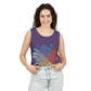 Food & Wine Compass - Unisex Garment-Dyed Tank Top