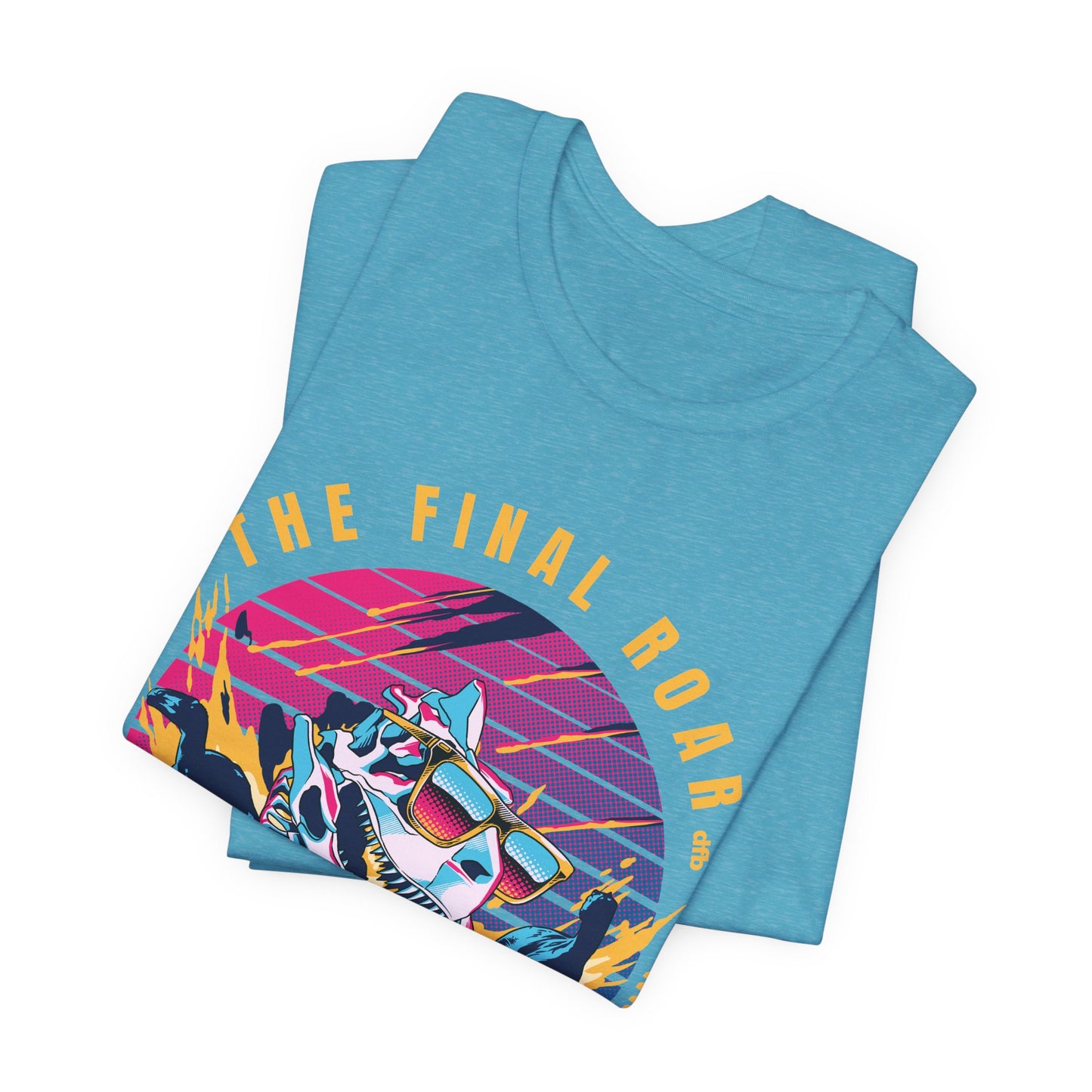 The Final Roar- DINOSAUR - Adult Tee Shirt