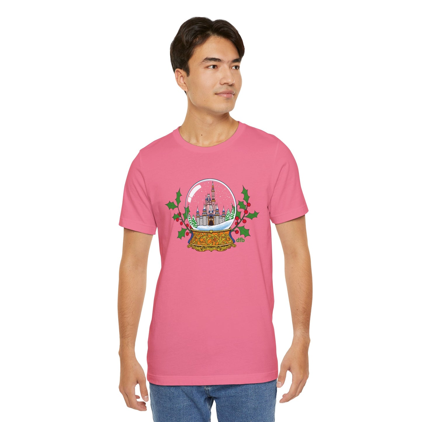Magic Kingdom Snowglobes - Adult Tee Shirt