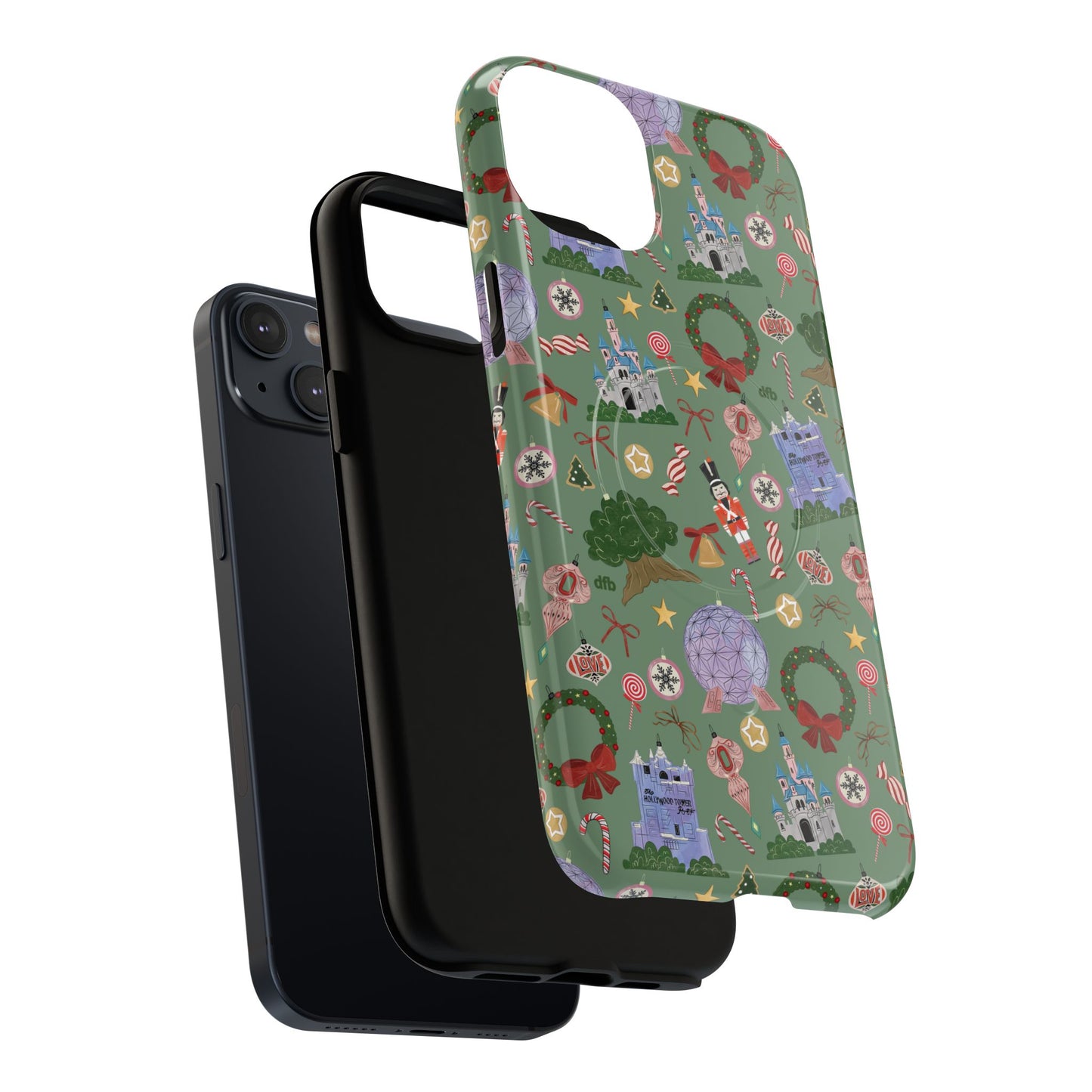 Park Icons Vintage Ornaments - Tough Magnetic iPhone Case