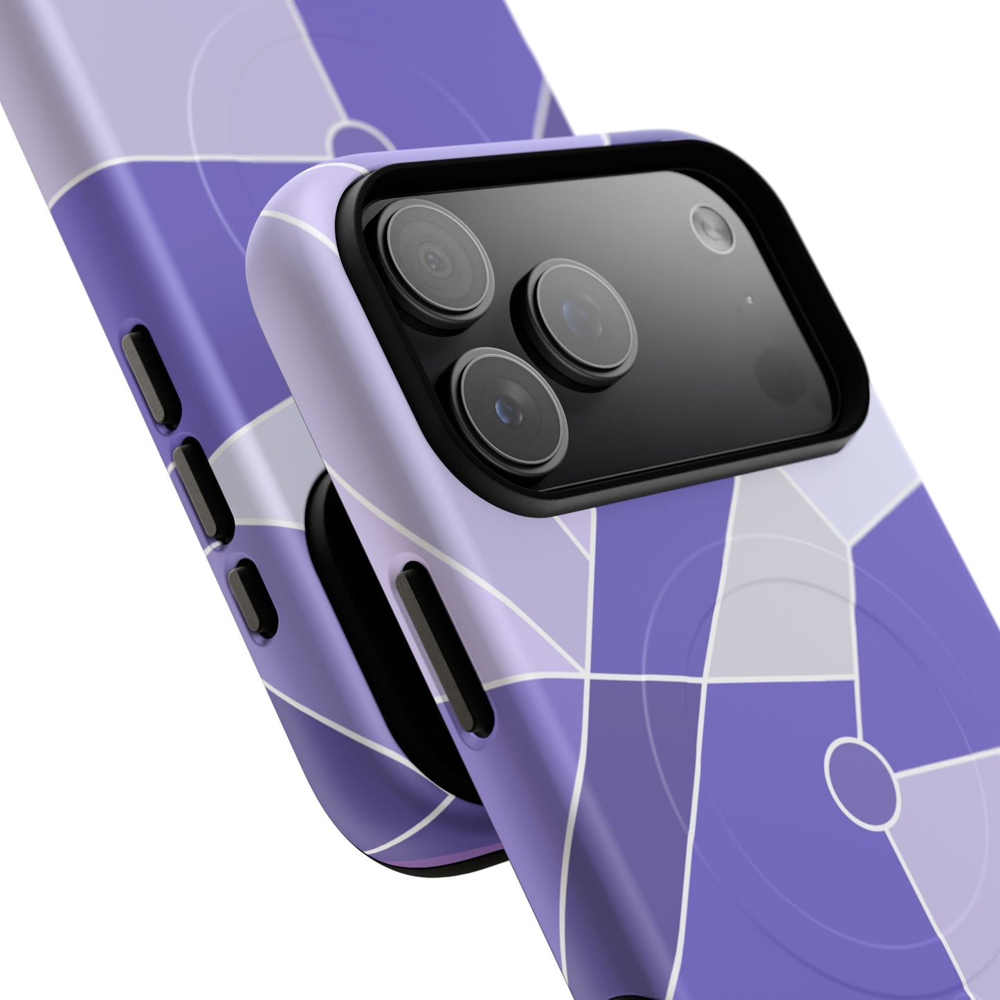 Tomorrowland Purple Wall - Tough Magnetic iPhone Case