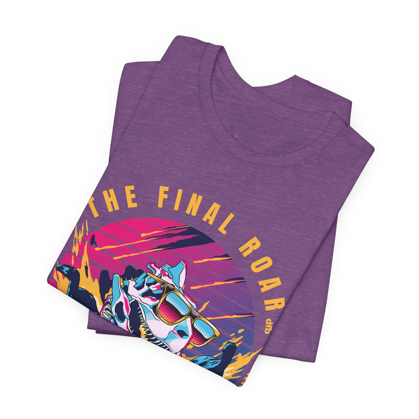 The Final Roar- DINOSAUR - Adult Tee Shirt