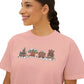 Gingerbread Park Icons - Women's Boxy Tee