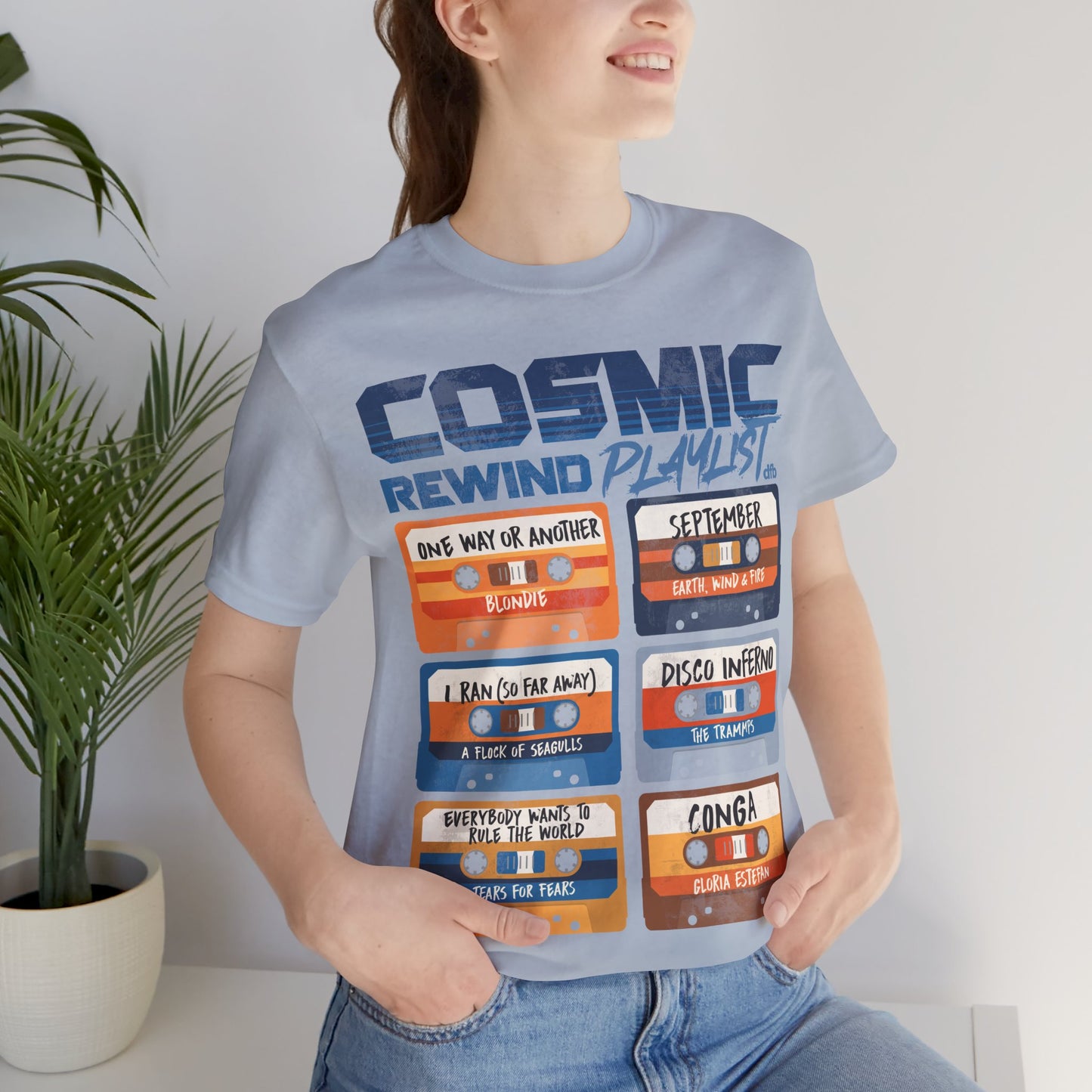 Cosmic Rewind Mixtapes - Adult Tee Shirt