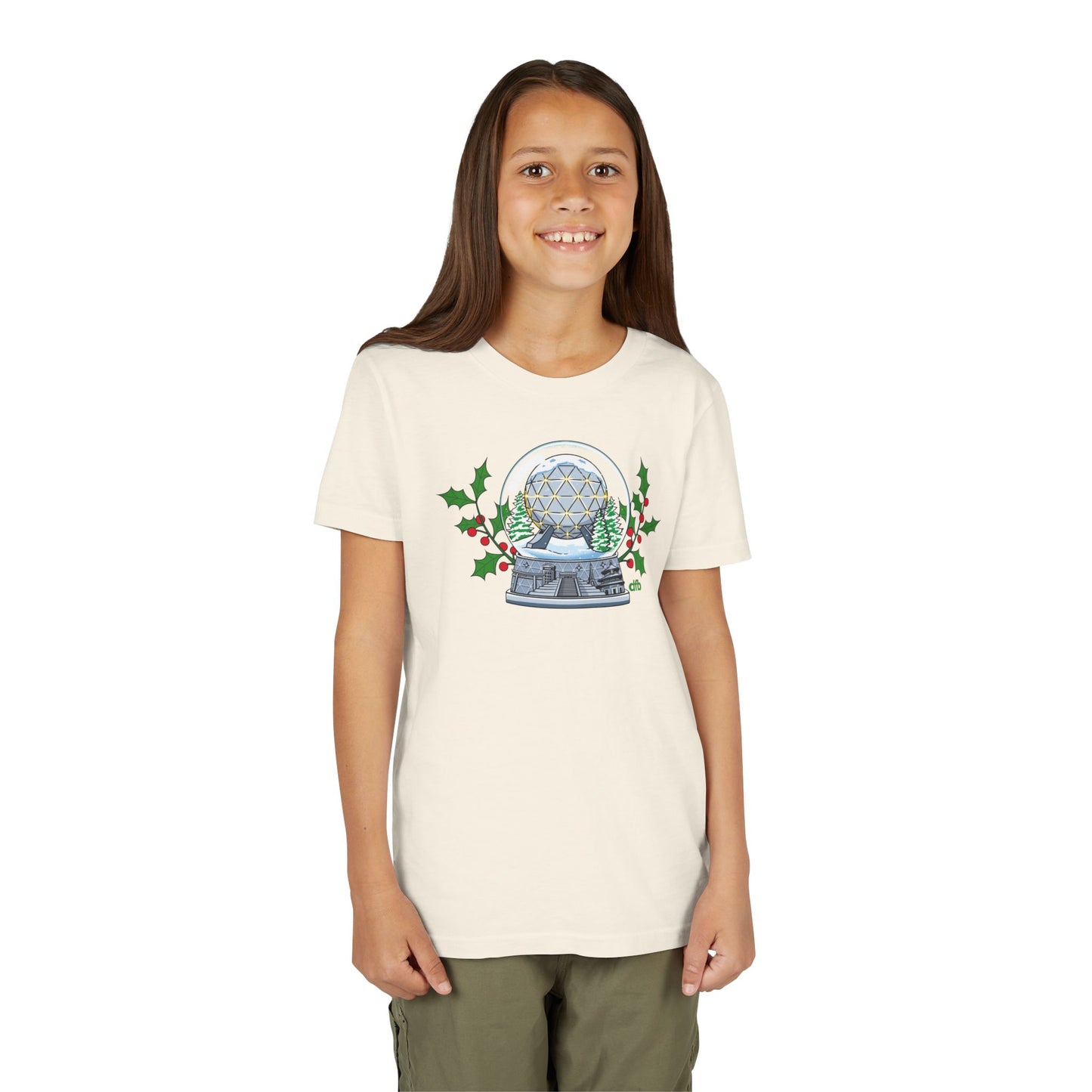 EPCOT Snowglobes -  Kid's Short Sleeve Tee Shirt
