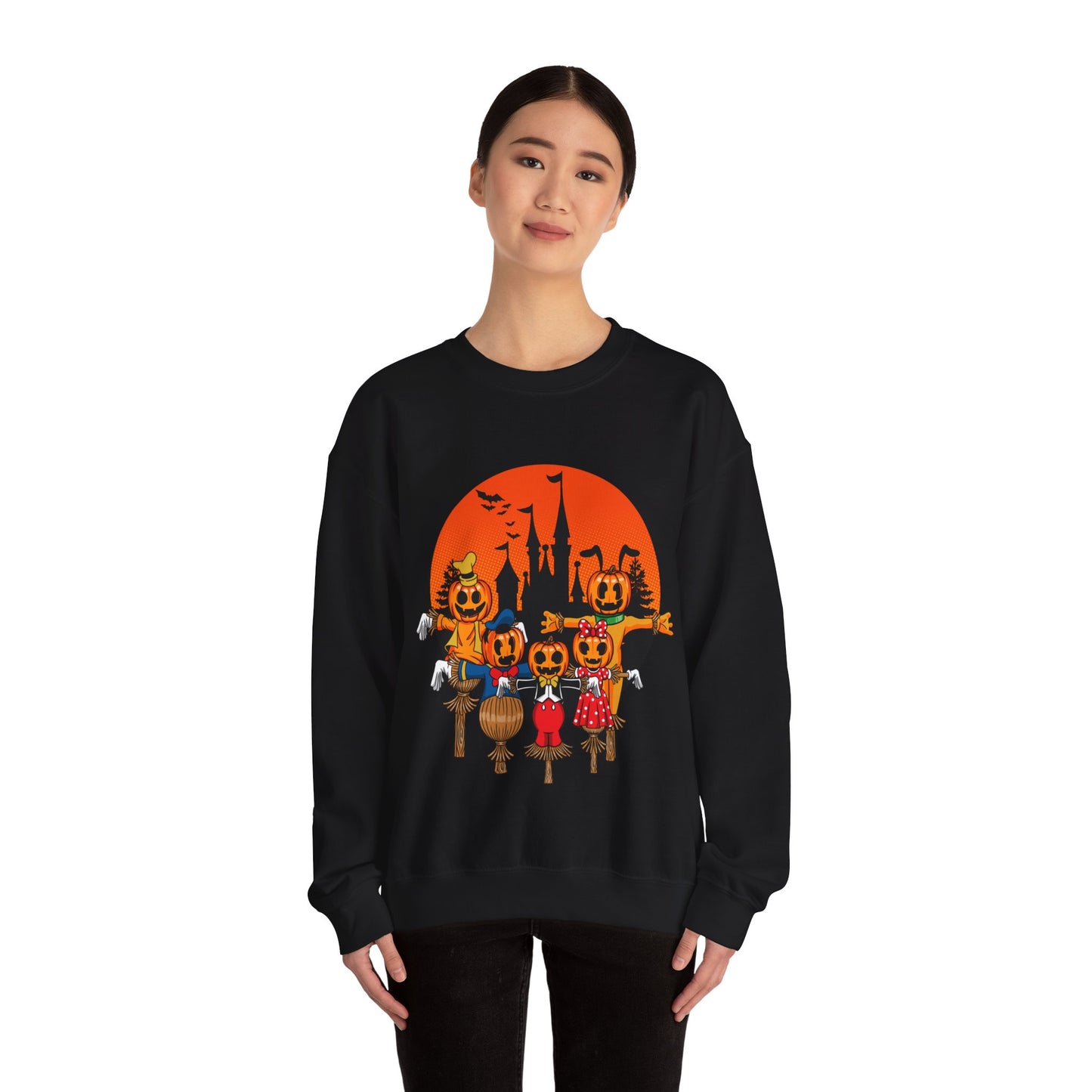 Scarecrow Fab 5 Adult Crewneck Sweatshirt