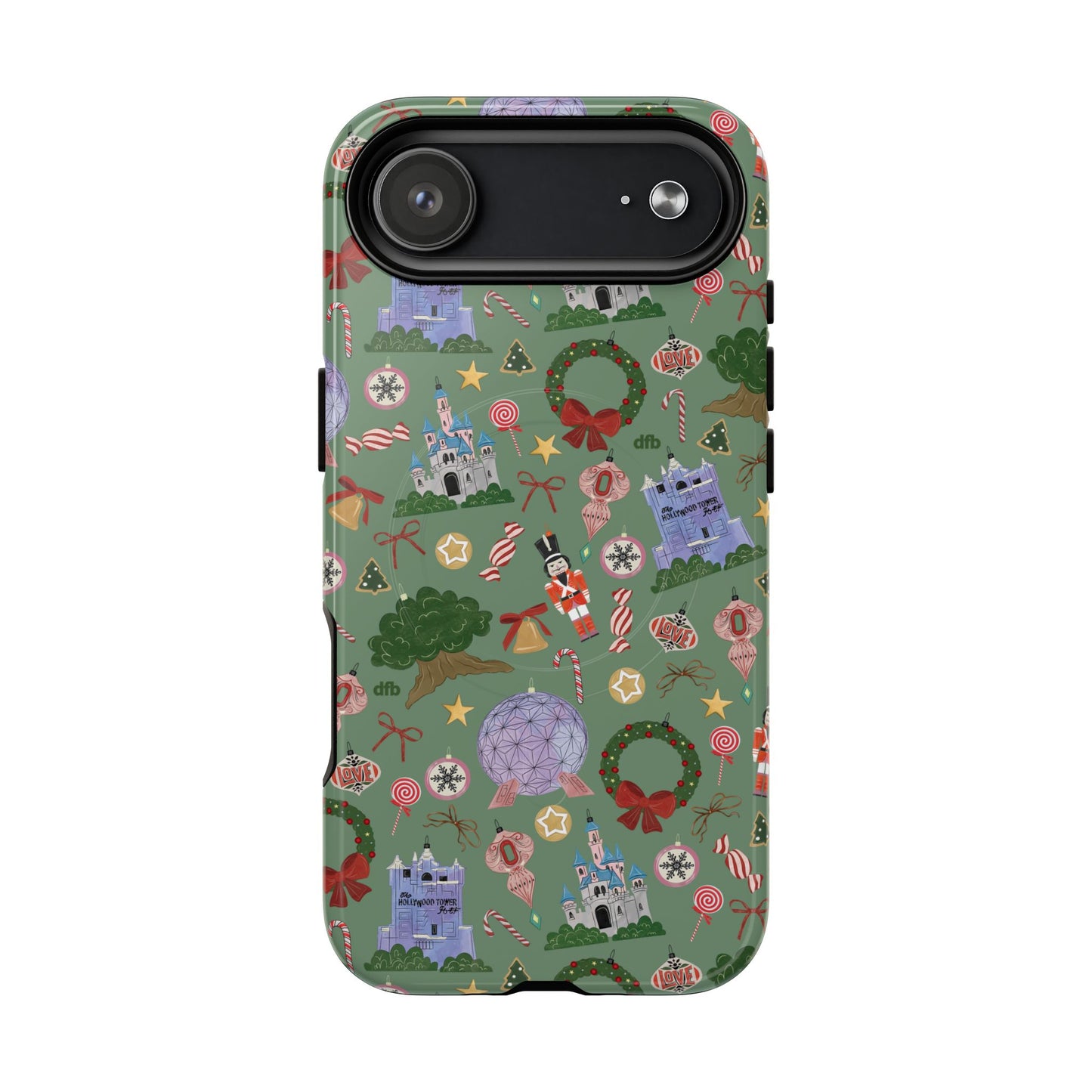 Park Icons Vintage Ornaments - Tough Magnetic iPhone Case