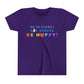 Go to Disney, Eat Snacks, Be Happy - Youth Short Sleeve Tee Shirt