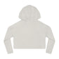 it's a small world - Women’s Cropped Hooded Sweatshirt