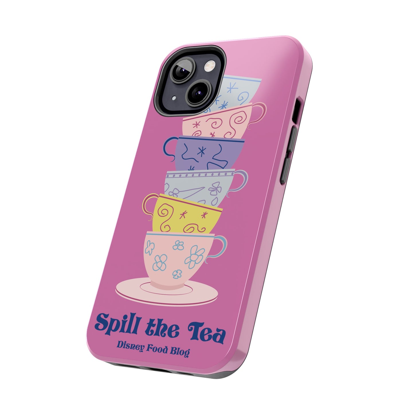 Spill the Mad Tea Party Apple Phone Case