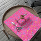 Bibbidi Bobbidi Bow, Princess Bows, Pink Background - Gift Wrap Papers