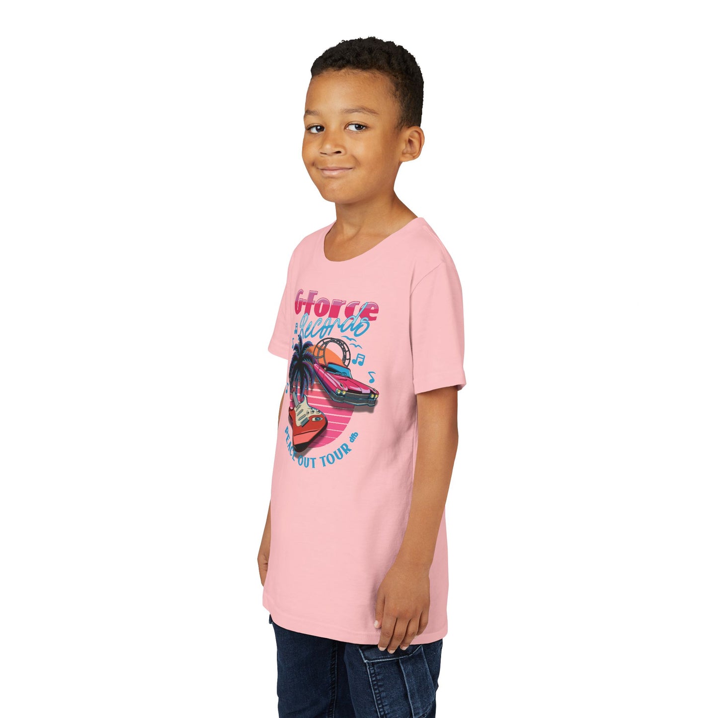 Peace Out Tour -  Kid's Short Sleeve Tee Shirt