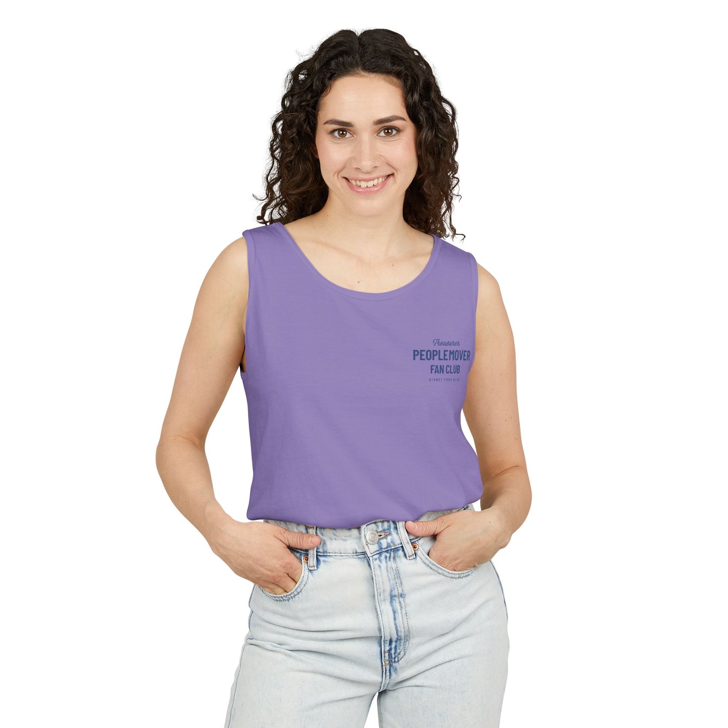 Peoplemover Fan Club - Unisex Garment-Dyed Tank Top