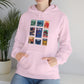 Hollywood Studios Vintage Stamps - Adult Hoodie Sweatshirt