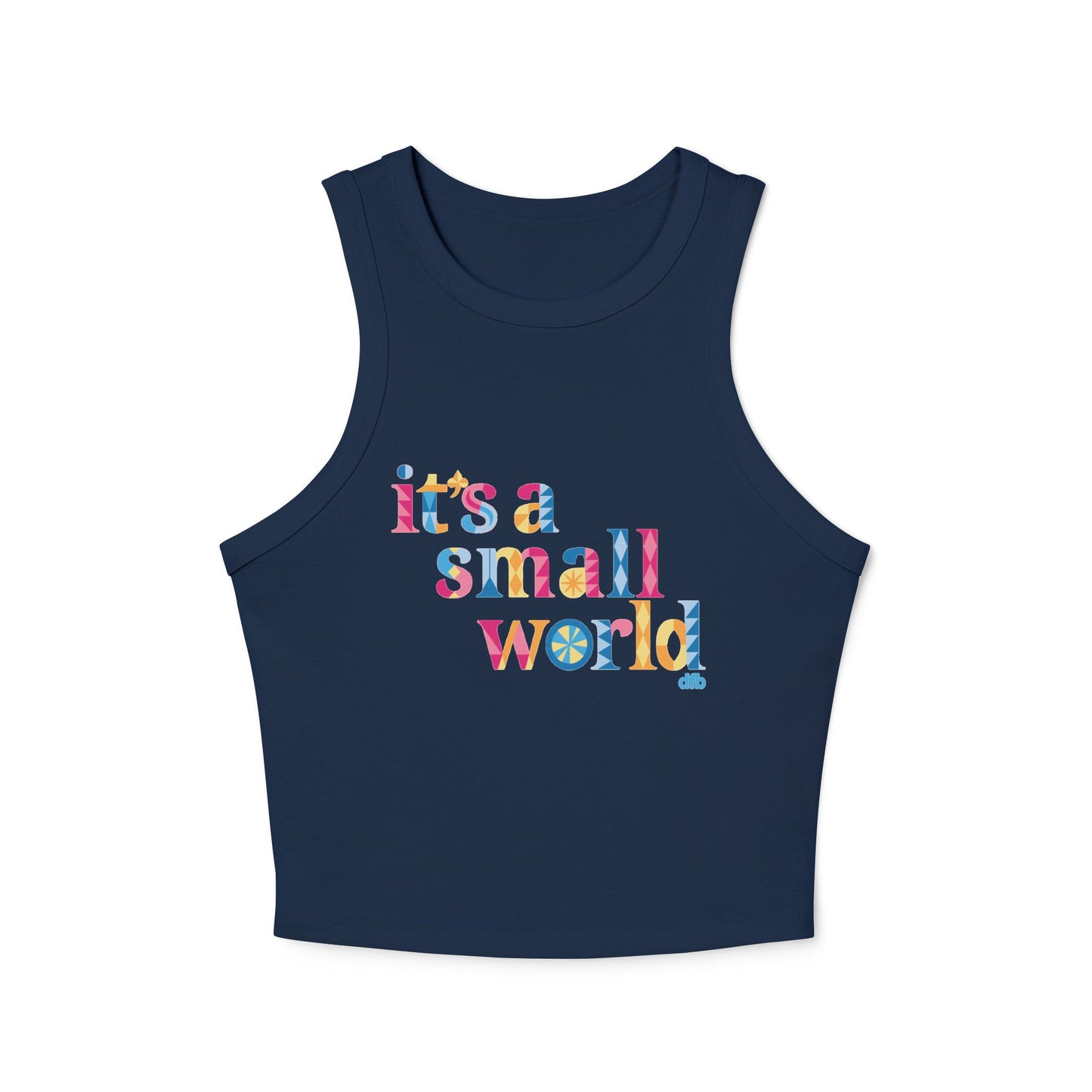 it's a small world - Women's Micro Rib Racer Tank Top