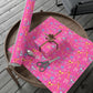 Bibbidi Bobbidi Bow, Princess Bows, Pink Background - Gift Wrap Papers