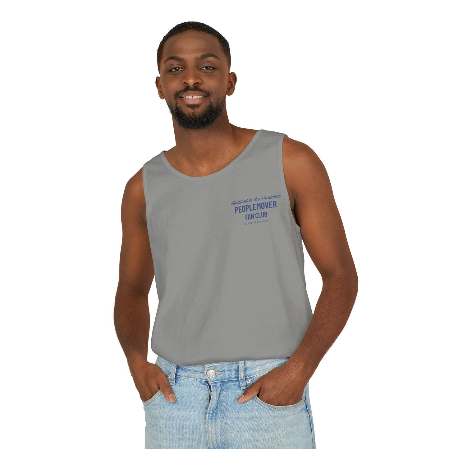 Peoplemover Fan Club - Unisex Garment-Dyed Tank Top