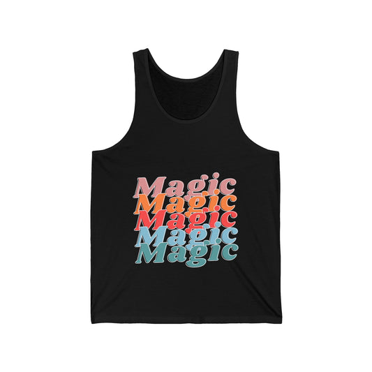 Magic, Magic, Magic Vacation Unisex Tank Top