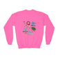 Park Icons Vintage Ornaments - Youth Crewneck Sweatshirt