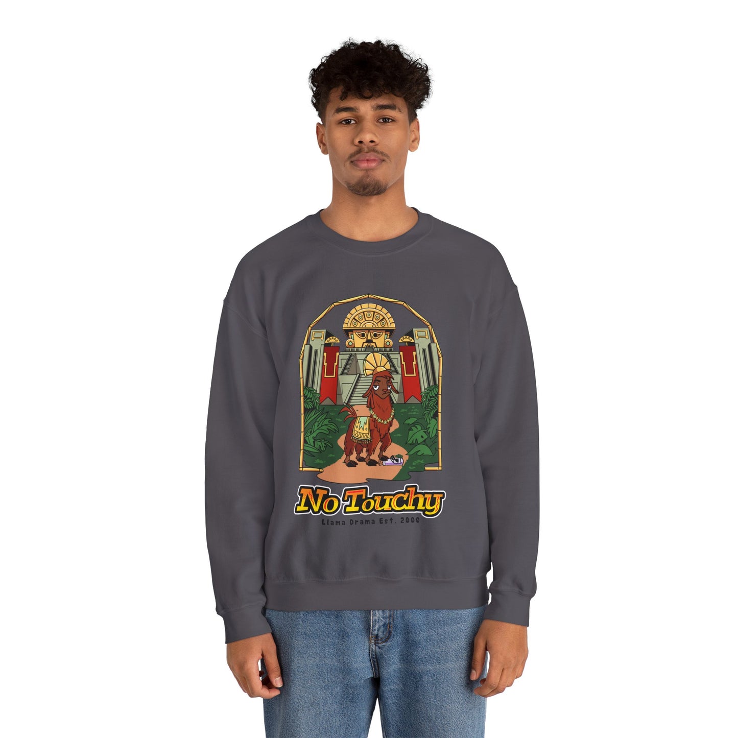 No Touchy - Emperor's New Groove - Adult Crewneck Sweatshirt