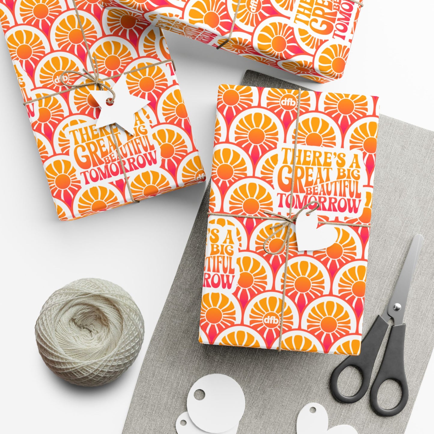 There's a Great Big Beautiful Tomorrow - Gift Wrap Papers