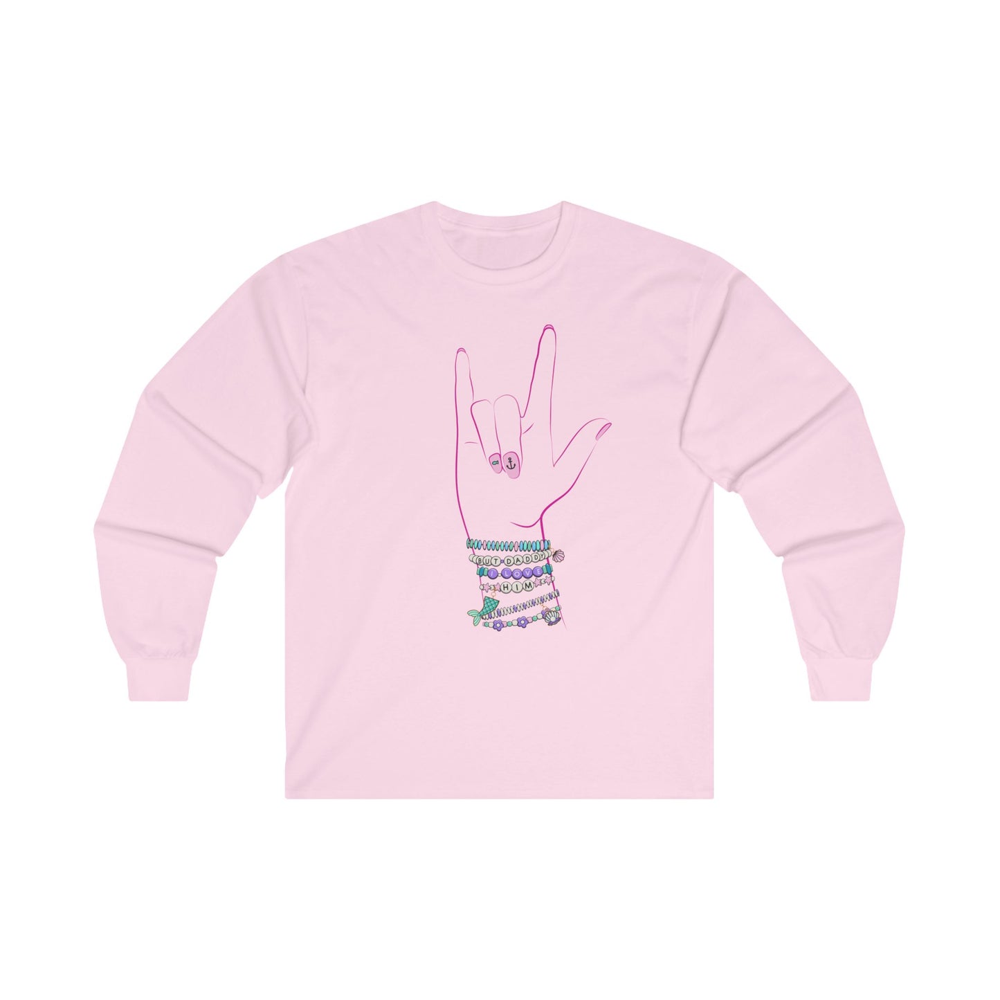 "But Daddy I Love Him!" - Friendship Bracelets - Long Sleeve Tee