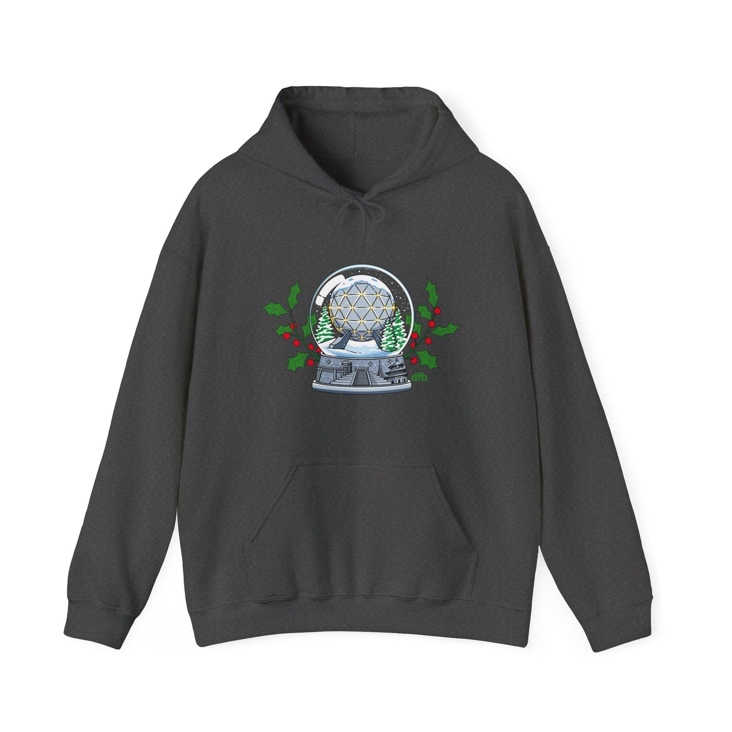 EPCOT Snowglobes -  Adult Hoodie Sweatshirt
