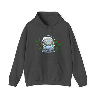 EPCOT Snowglobes -  Adult Hoodie Sweatshirt