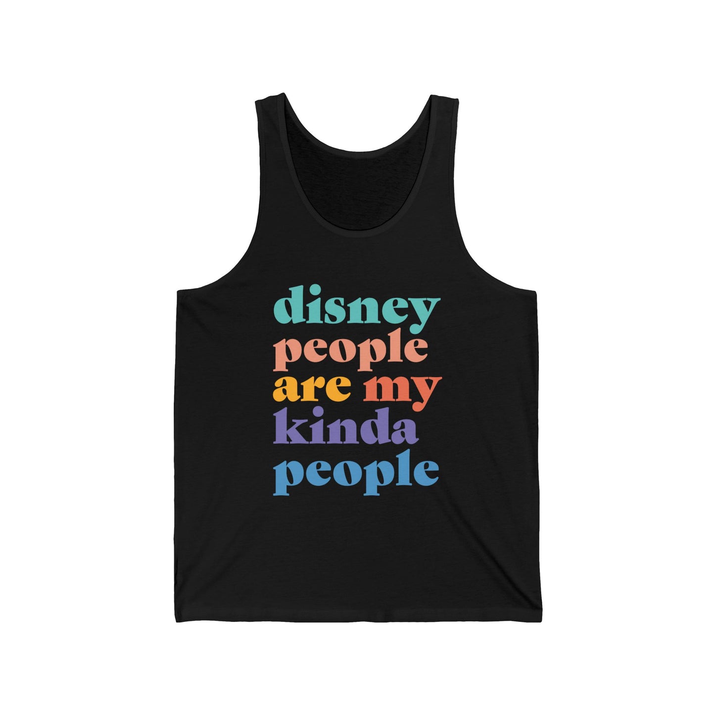 Disney People Are My Kinda People - Unisex Tank Top